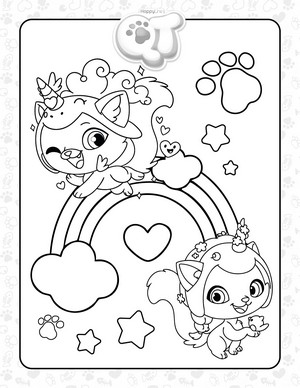 Χρωμοσελίδα QT Kitties