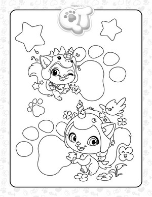 Χρωμοσελίδα QT Kitties